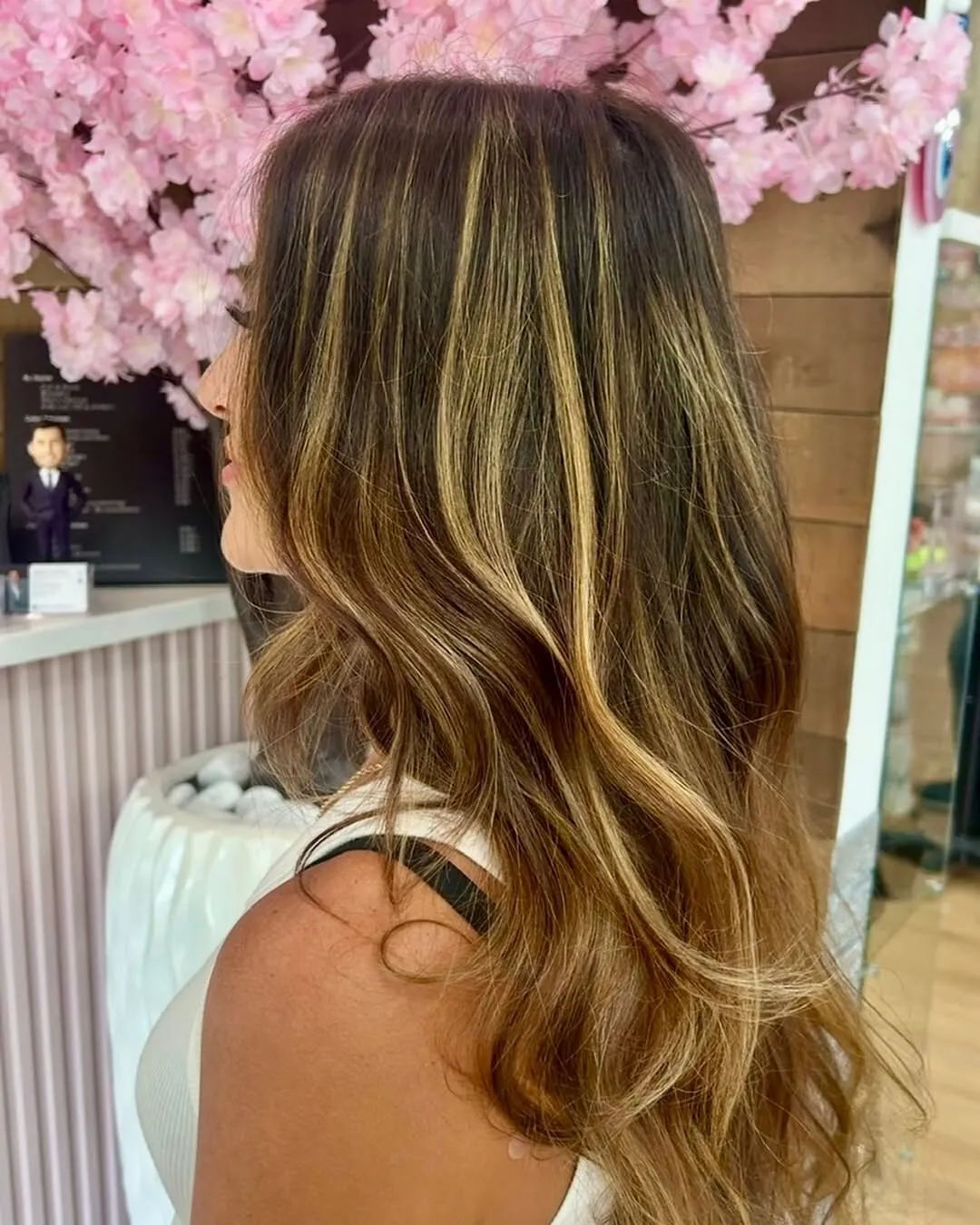 Hand-painted balayage at Wild Orchid